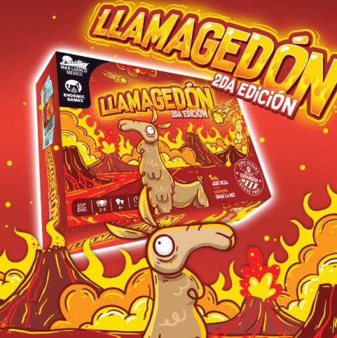 Llamagedon | Tablero Ninja | Board Games