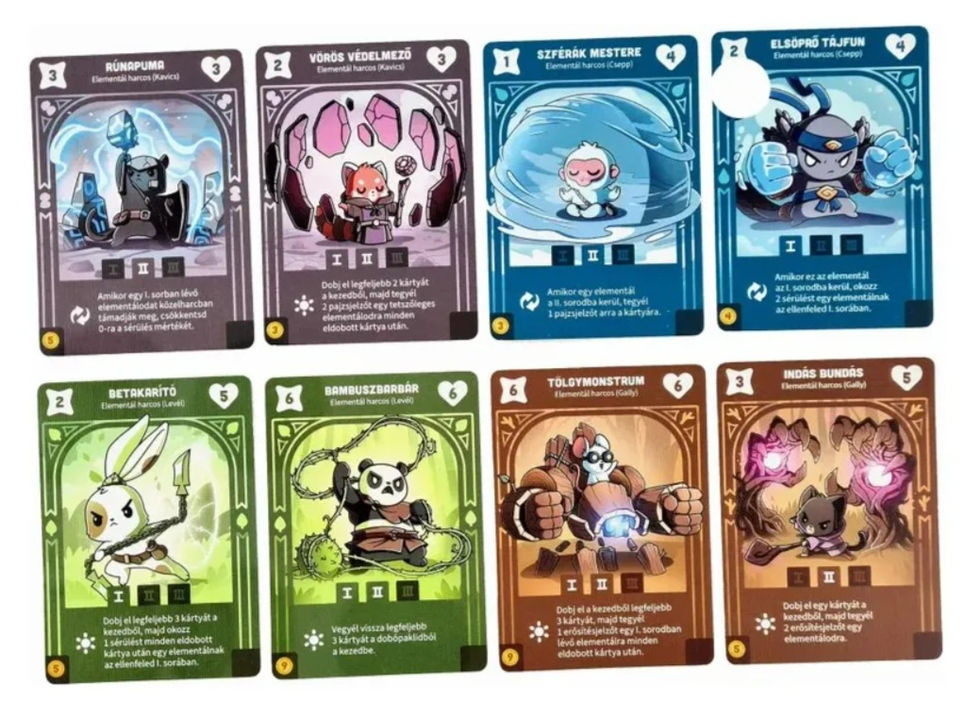 Dominio de los Elementos | Tablero Ninja | Board Games