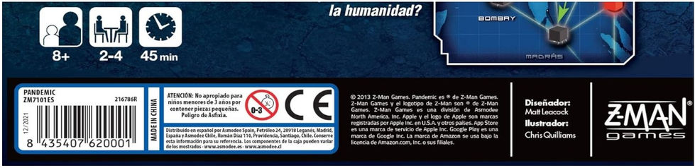 Pandemic | Tablero Ninja | Board Games