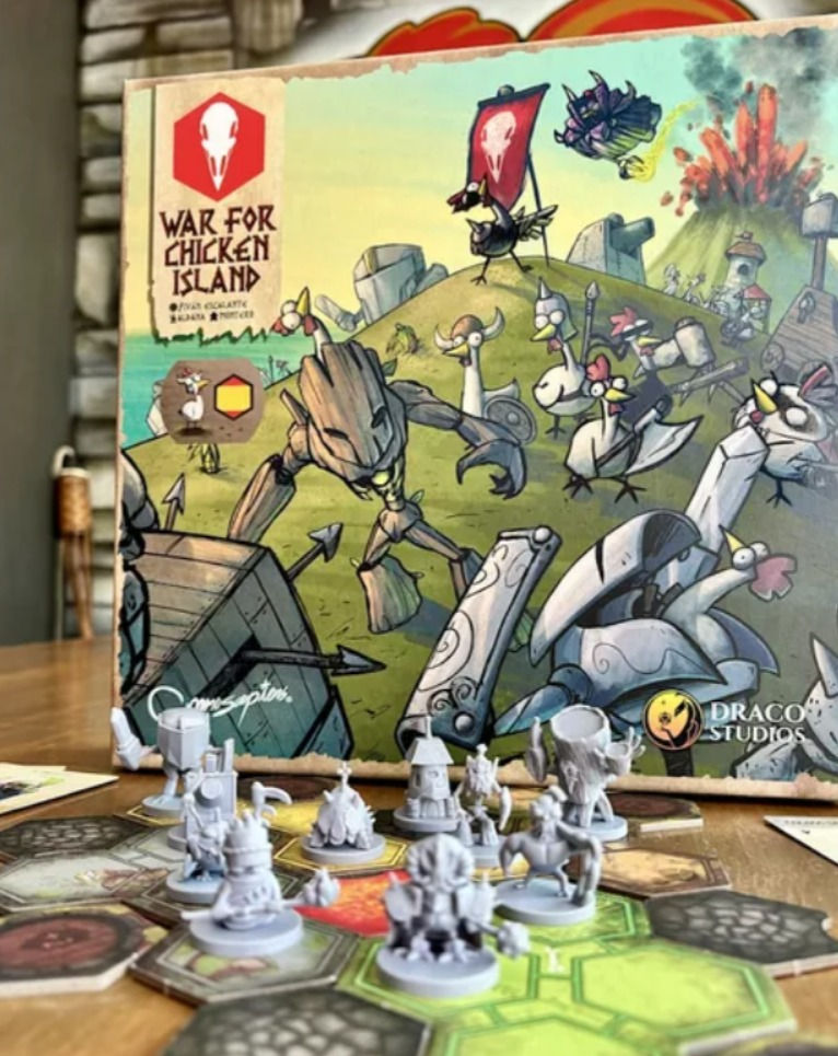 War for Chiken Island (2nd Edition): Upgrade Pack | Tablero Ninja | Board Games