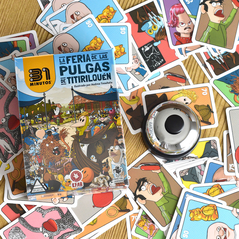 31 Minutos: Ferias de las Pulgas | Tablero Ninja | Board Games