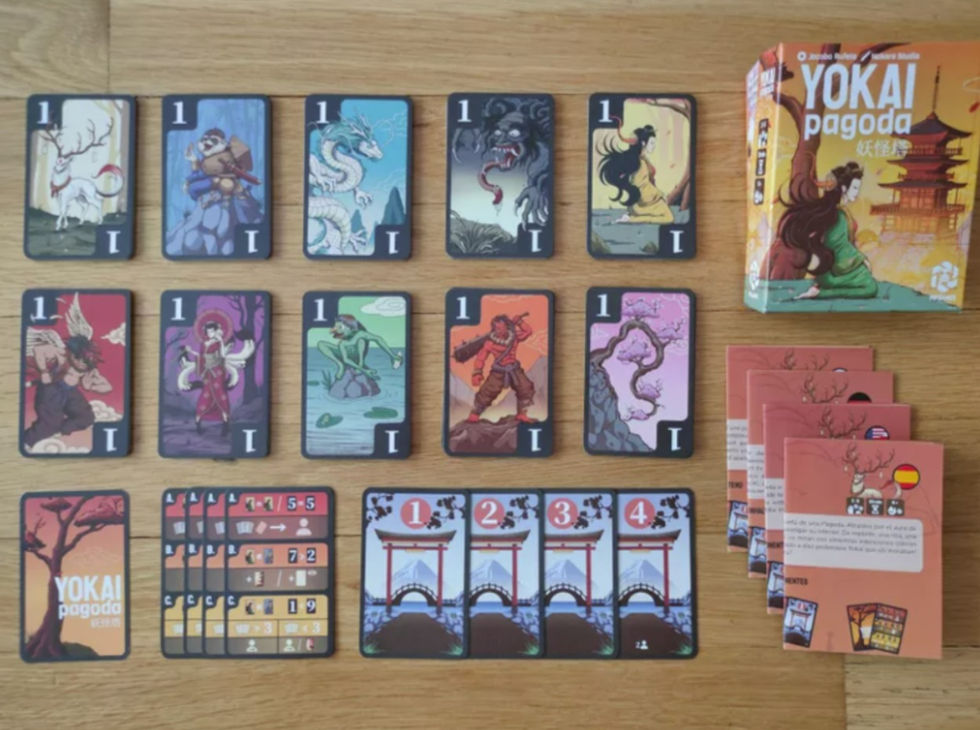 Yokai Pagoda | Tablero Ninja | Board Games