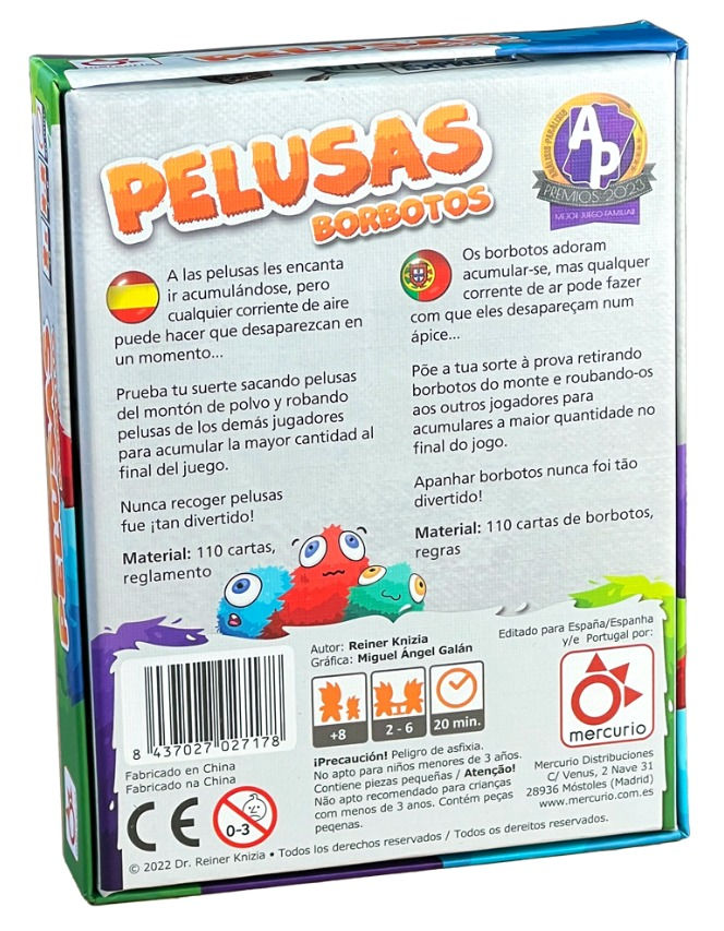 Pelusas | Tablero Ninja | Board Games