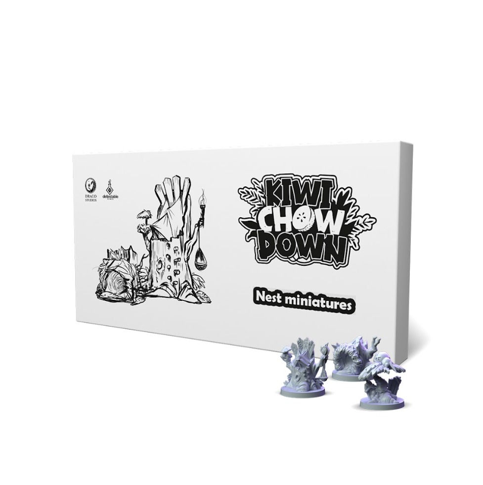 KCD: Nest Miniatures | Tablero Ninja | Board Games