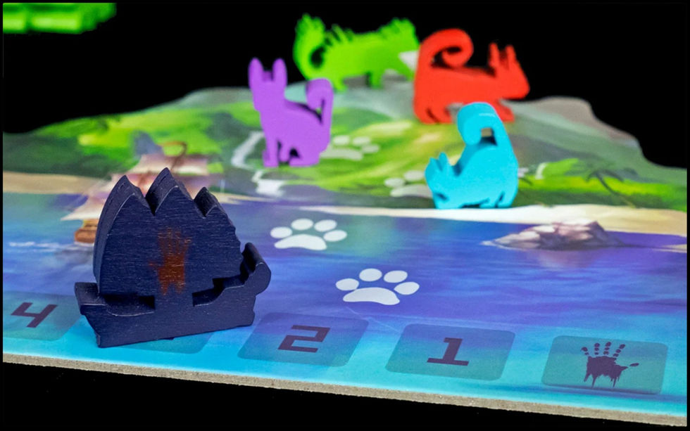 La Isla de los Gatos: Paquete de KS | Tablero Ninja | Board Games