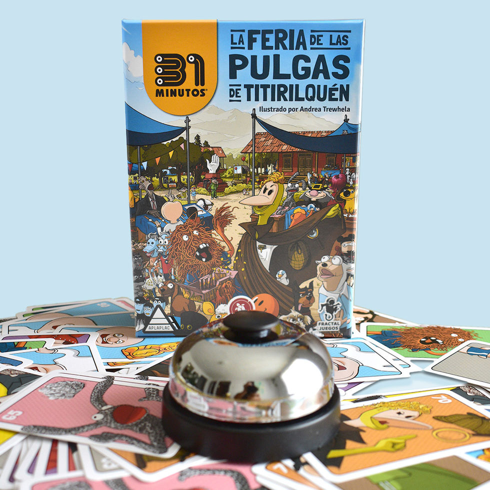 31 Minutos: Ferias de las Pulgas | Tablero Ninja | Board Games