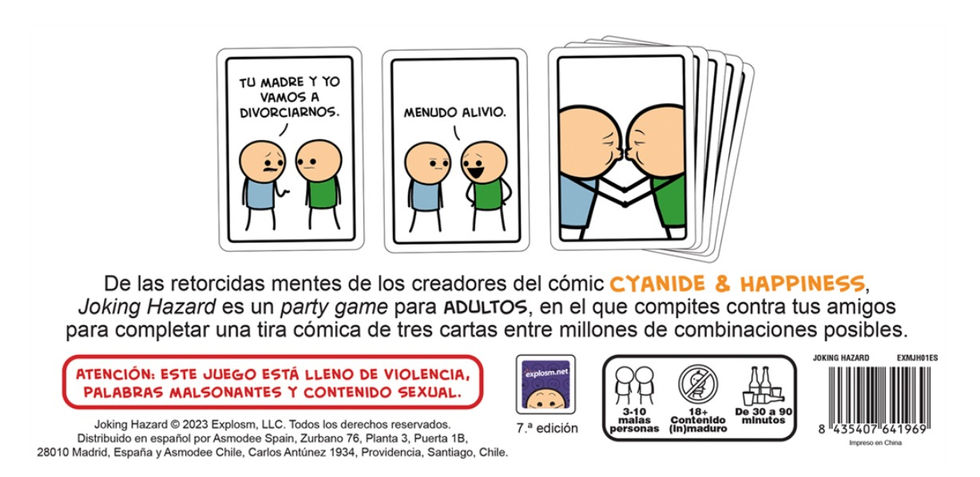 Peligro de Broma | Tablero Ninja | Board Games