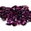 Thumbnail: Rhodolite Garnet Faceted pear shape gemstone