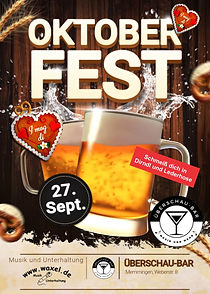 Oktoberfest ÜBERSCHAU-BAR 2025