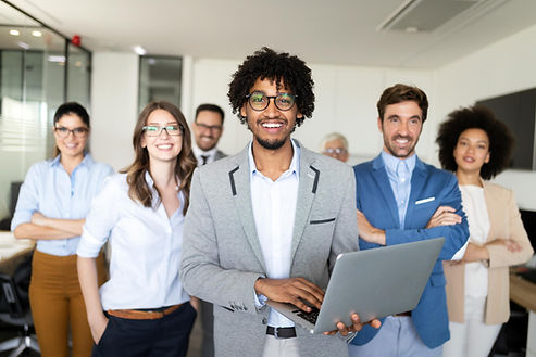Young Diverse Business Team at Sosa Solutions NYC Office