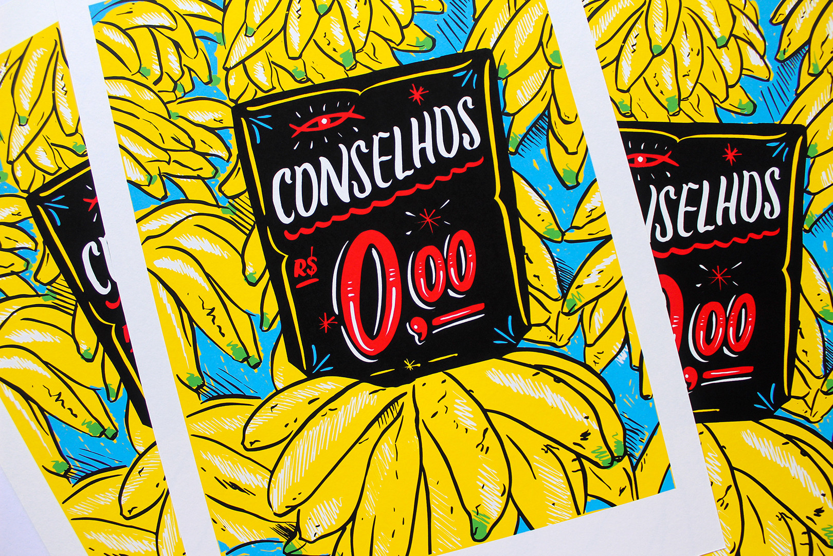 Felipe Lettering Caderno Listrado | Serigrafias Filipe Grimaldi