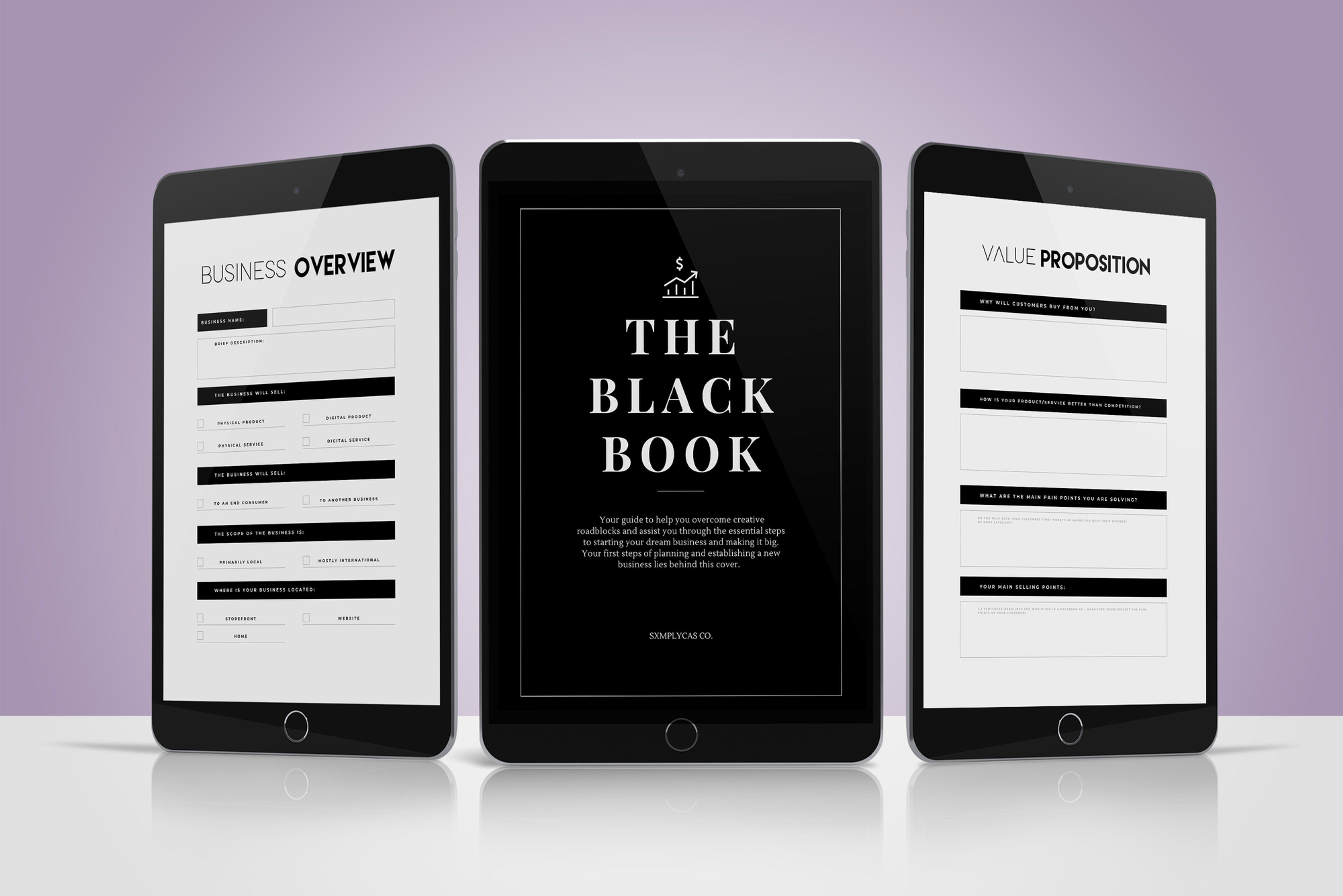 The Black Book: Starter Business Digital Planner