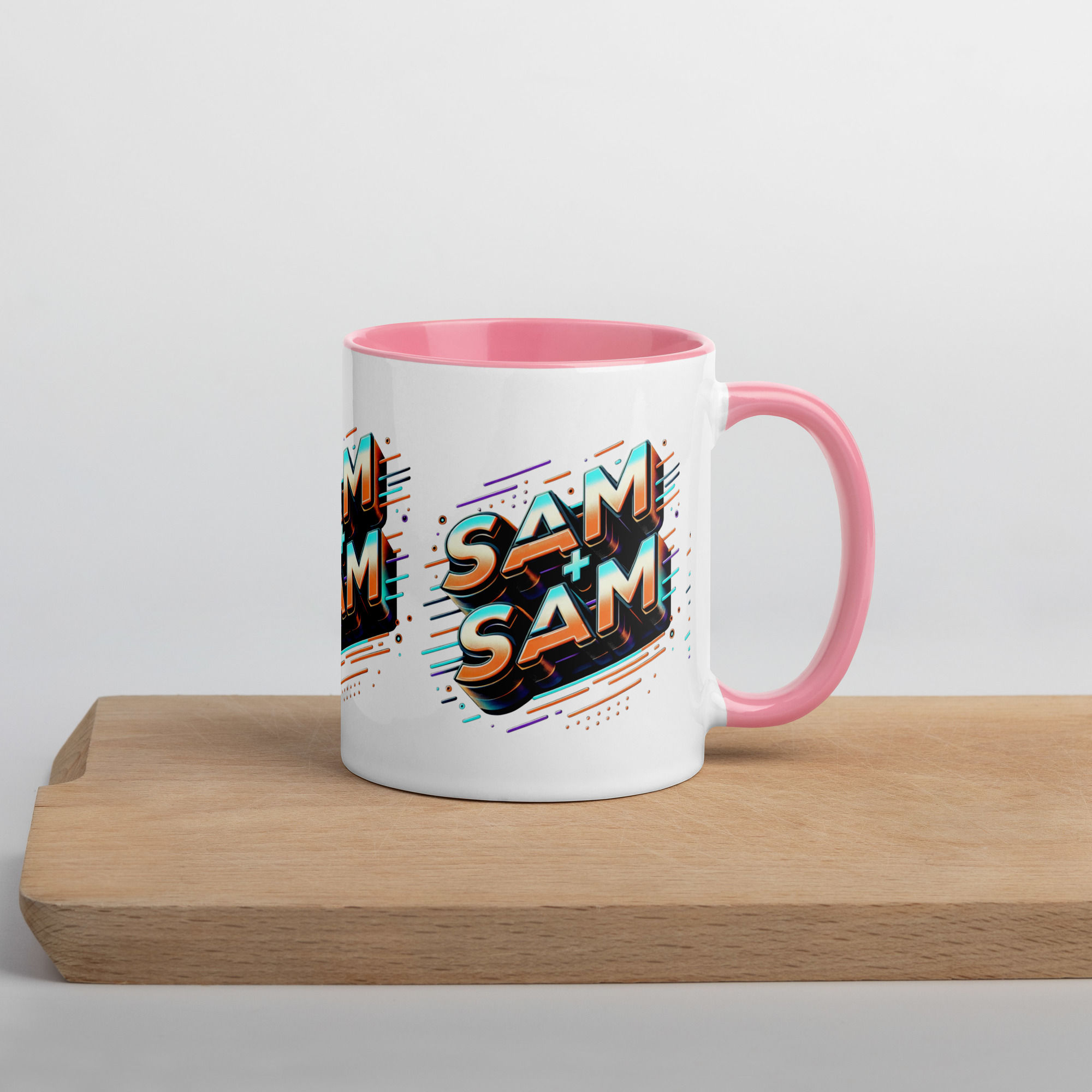 Sam Sam Mug with Color Inside