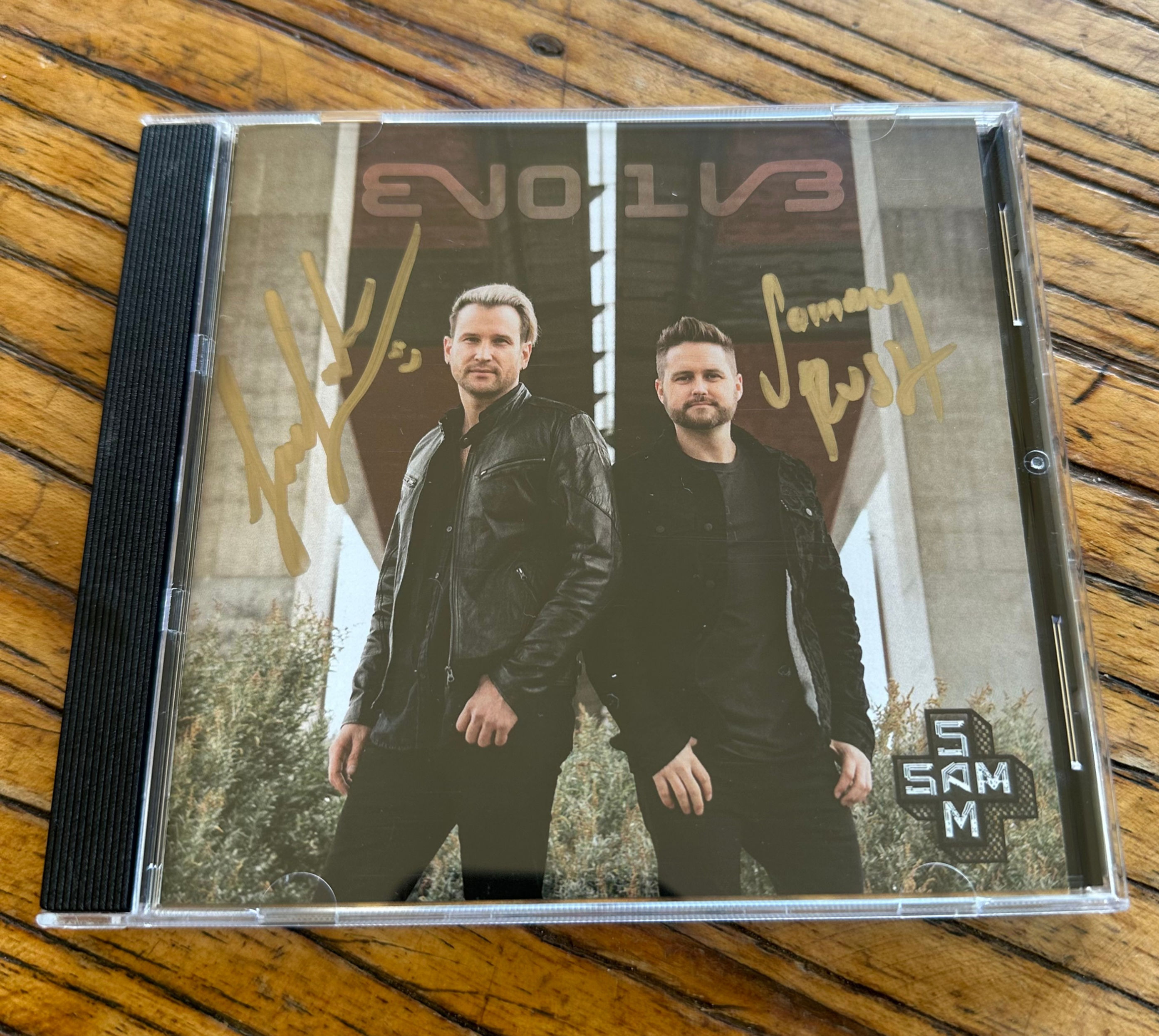 Sam + Sam - Evolve album - Signed CD