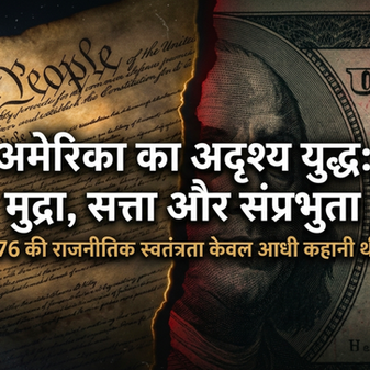 THE SECRET BATTLE FOR U.S. CURRENCY CONTROL.