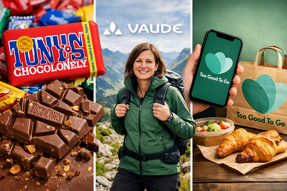 Tony's Chocolonely, VAUDE und Too Good To Go als Beispiele für positive Markenhaltung — Kongruenz zwischen innerer Haltung und äußerer Kommunikation als Wettbewerbsvorteil. Alexander Hachmeyer LUCY Systems for Growth.