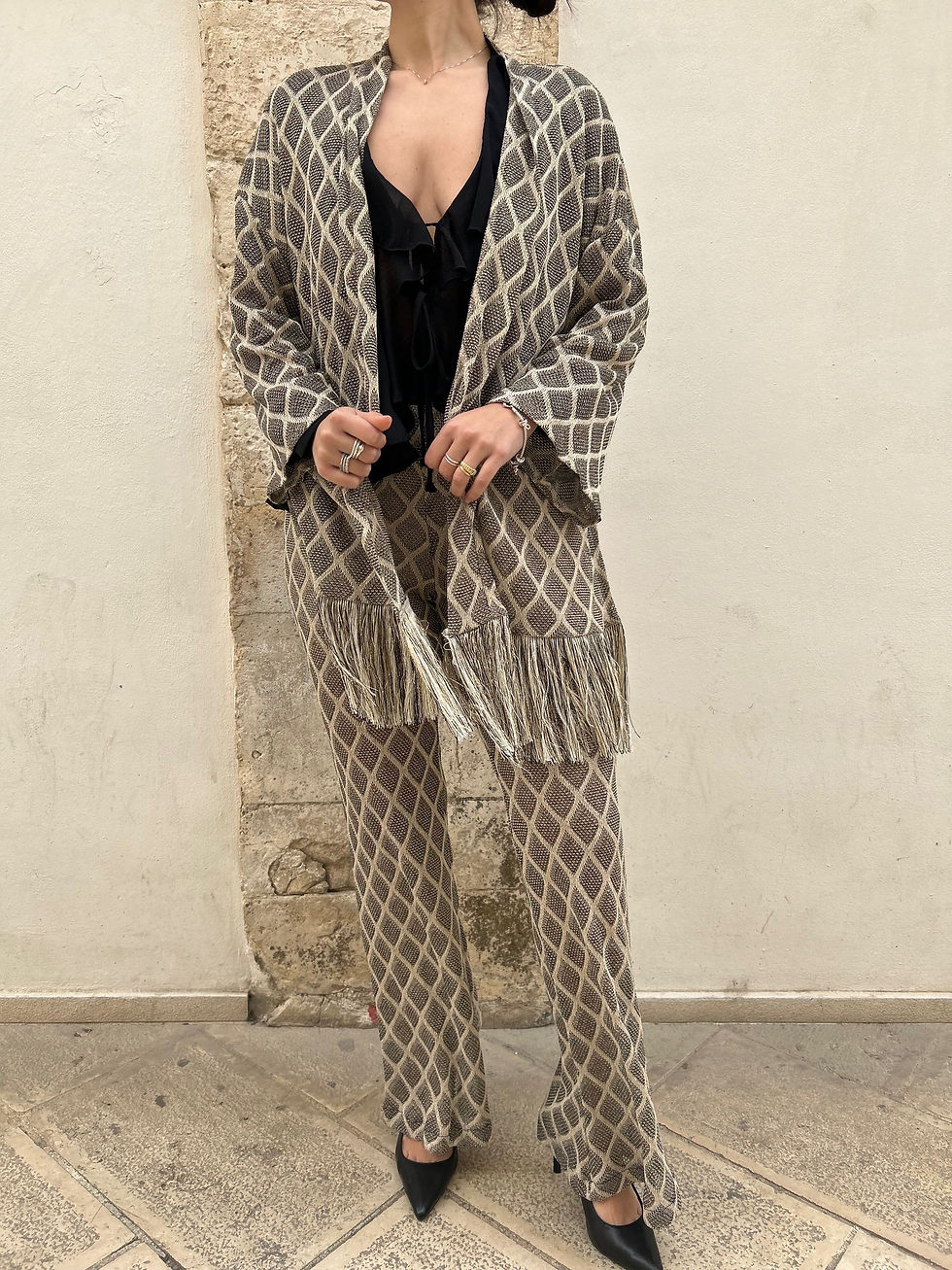 Miniatura: KIMONO JACQUARD