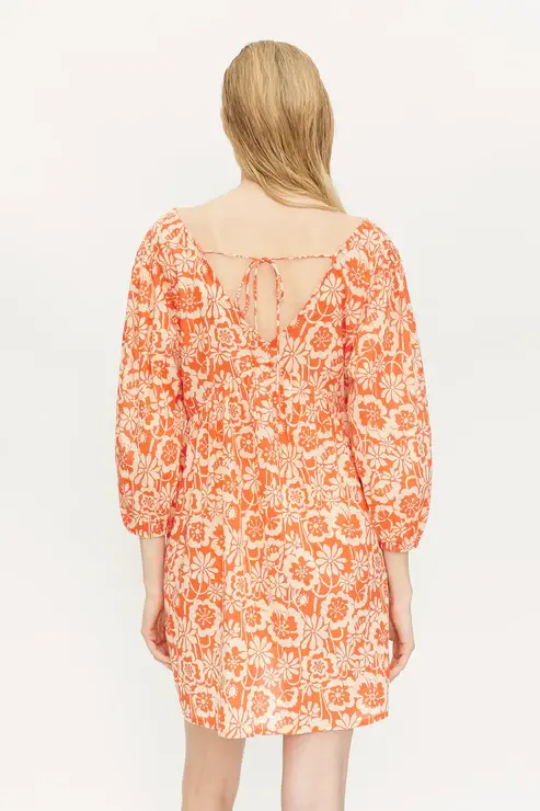 Miniatura: Tunica corta floreale