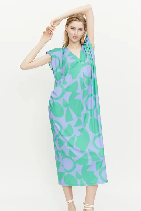 Tunica lycra stampa Afrik