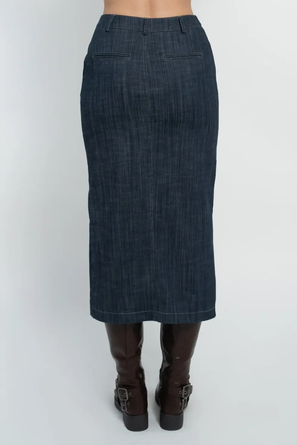 Miniatura: Gonna midi jeans con inserti 