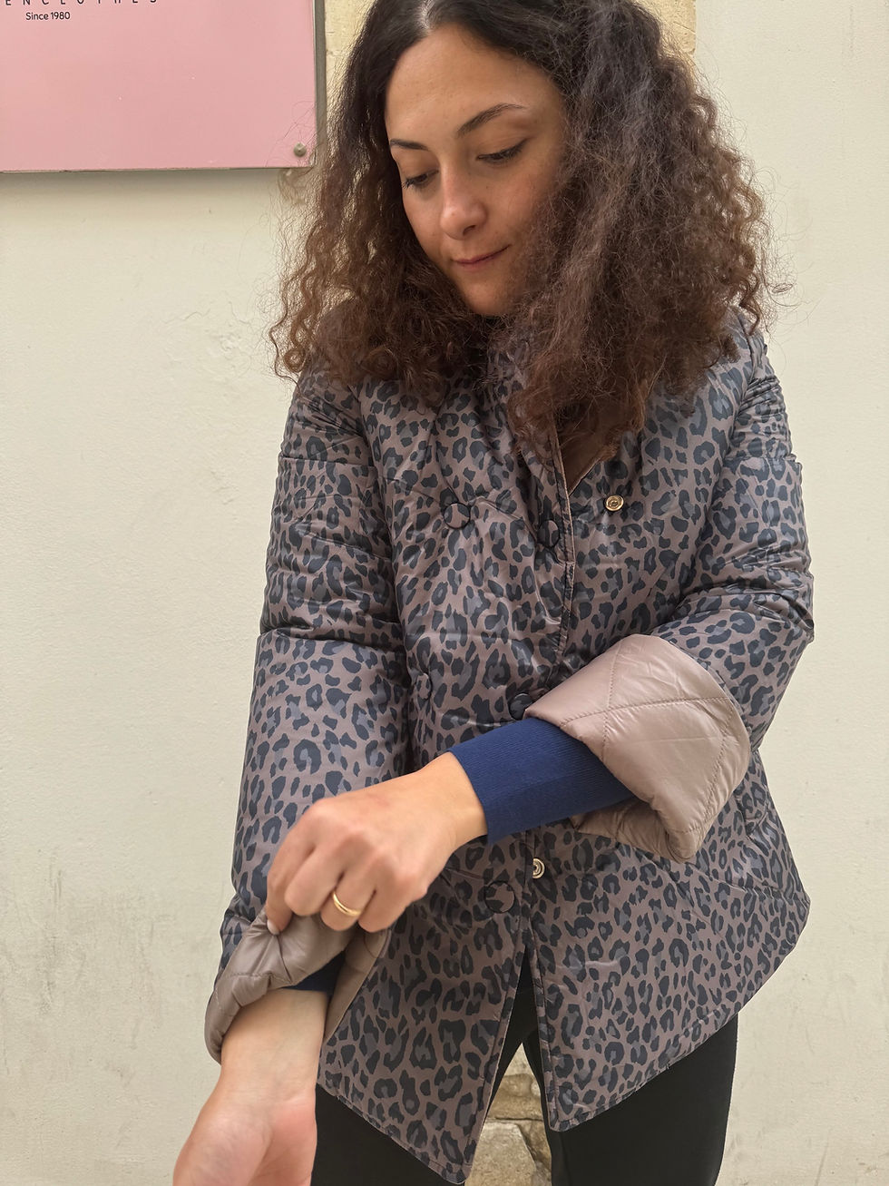 Miniatura: Piumino/trapunta "Puzzle Goose" double-face