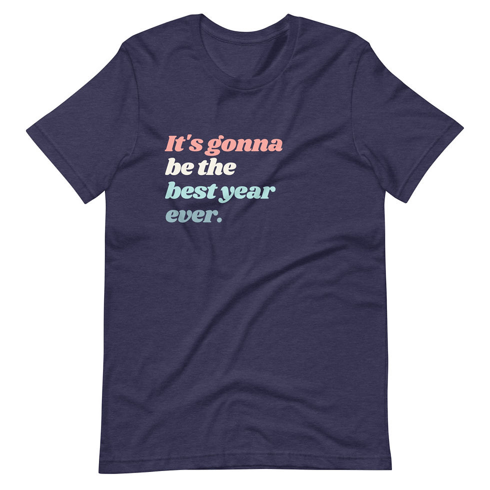 Thumbnail: Best Year Ever (dark) Tee