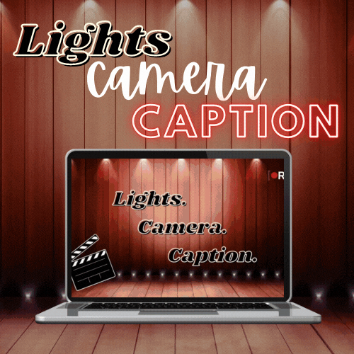 Lights Camera Caption Virtual Meme Activity Kinda Sorta Teacher
