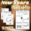 Thumbnail: New Years Printable Activities