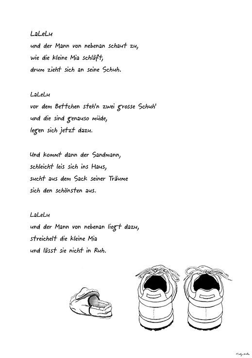 inspiration durch Kinderlied "lalelu"