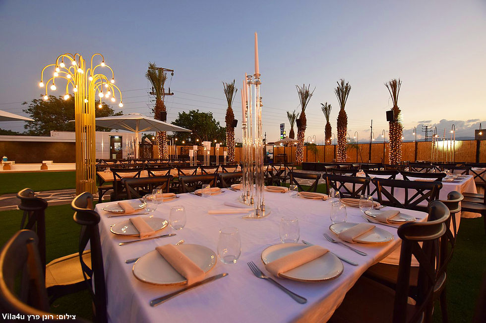 גן אירועים בצפון