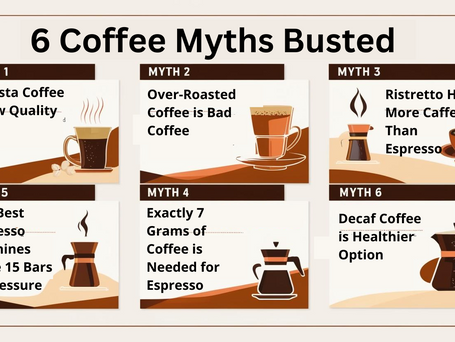 Coffee Myths Busted: Separating Coffee Fact from Fiction