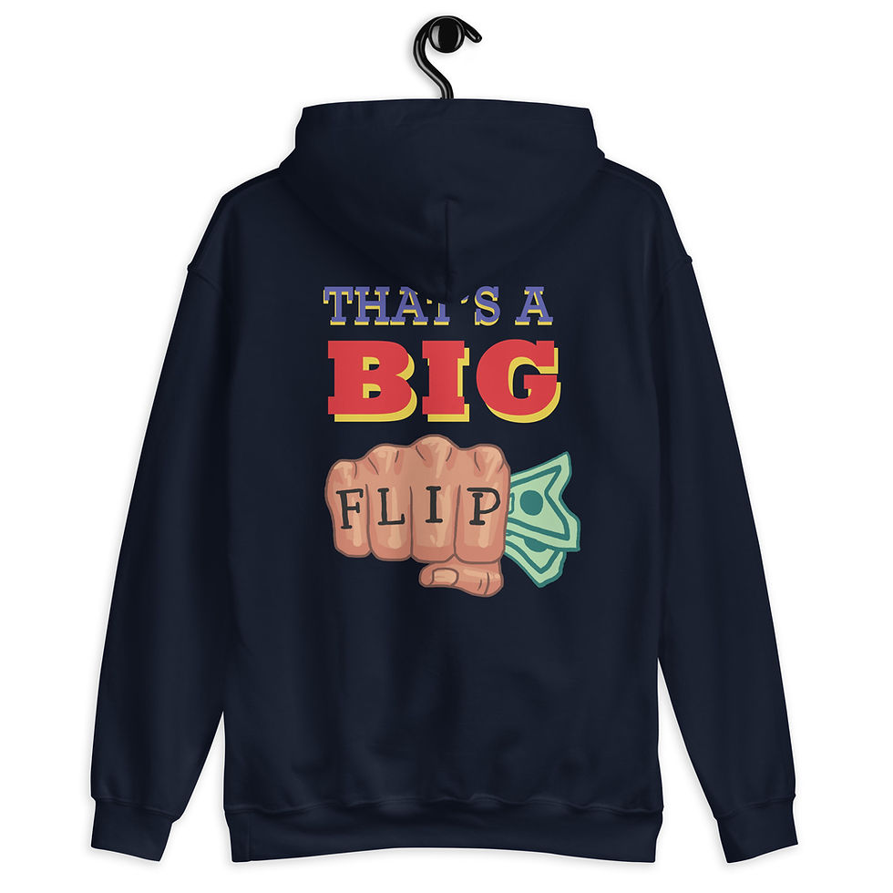 Thumbnail: Unisex BIG FLIP Hoodie