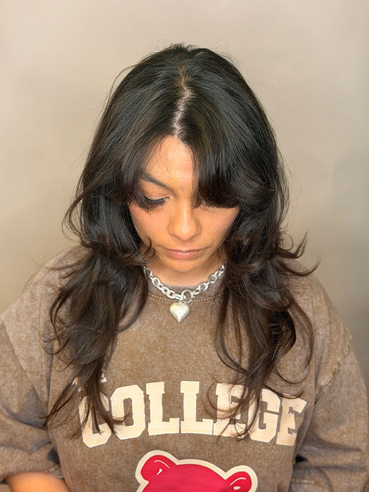 Layered Haircut in Fort Worth