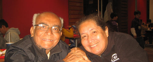 Pr. Angel Benigno Colmenares S anchez y Sra. Hermana Efigenia Martinez de Colmenares - Fundadores