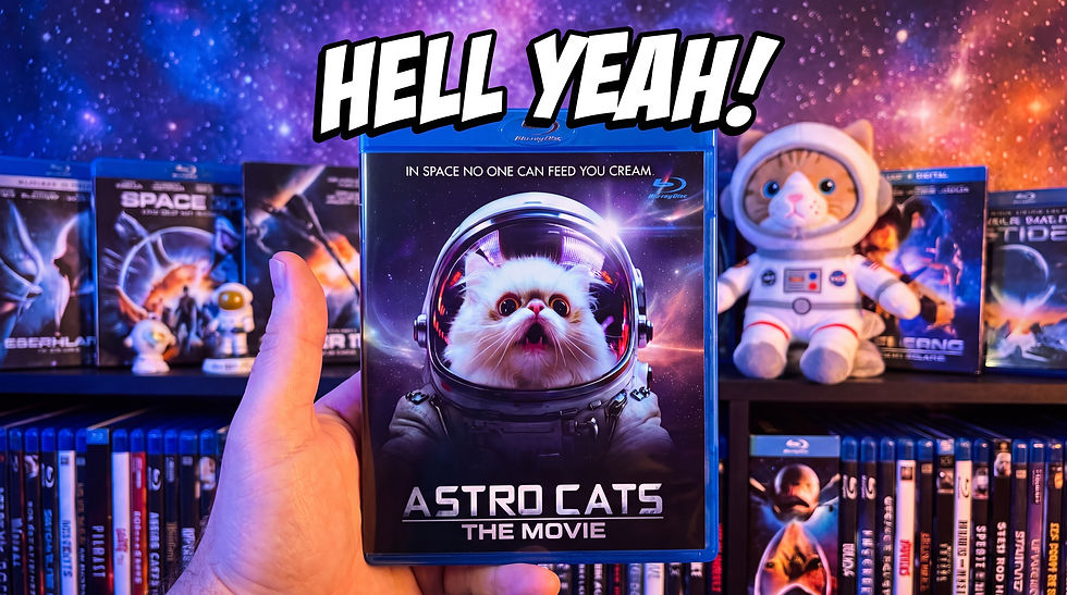 Thumbnail: Astro Cats: The Movie | Official Collector’s Blu-ray Disc (Jewel Case Edition)