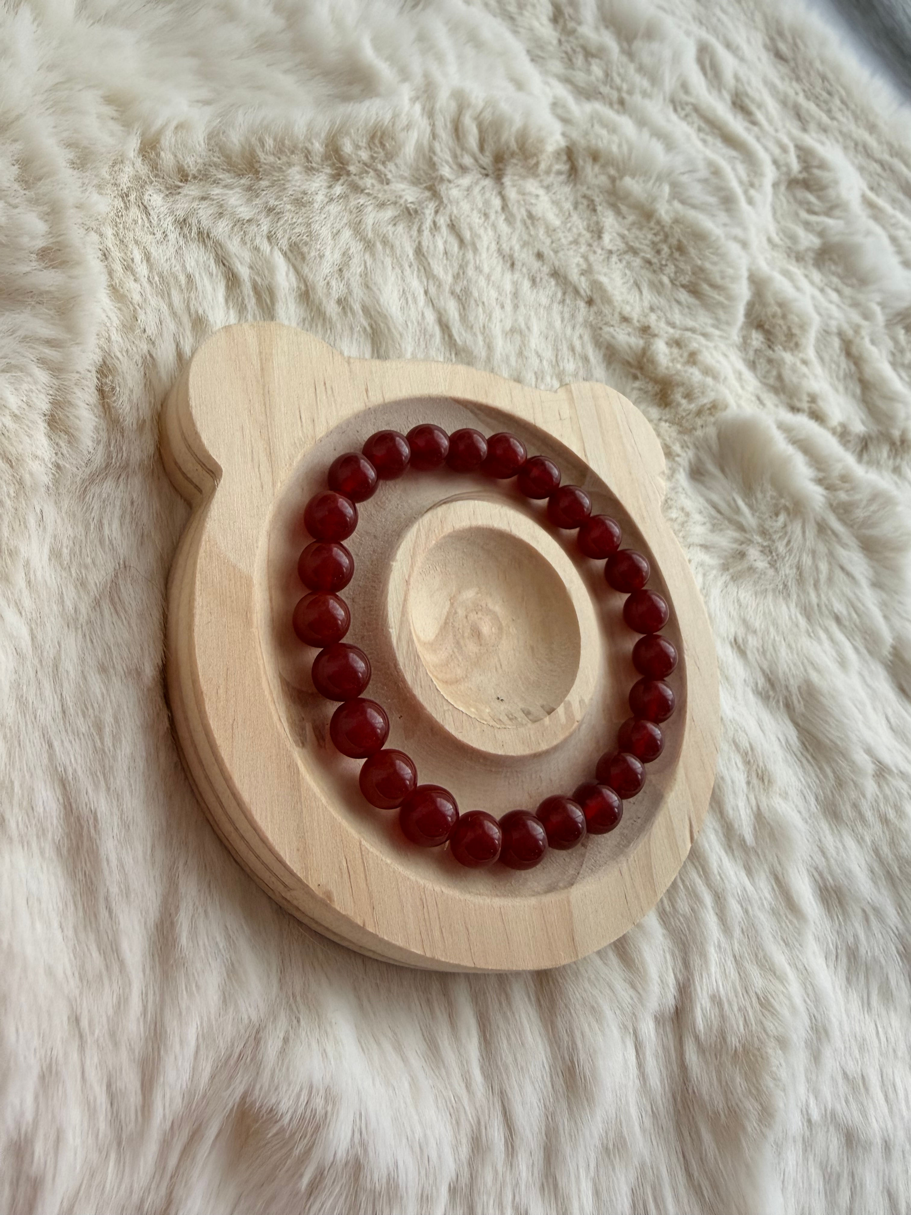 Bracelet de Cornaline Rouge