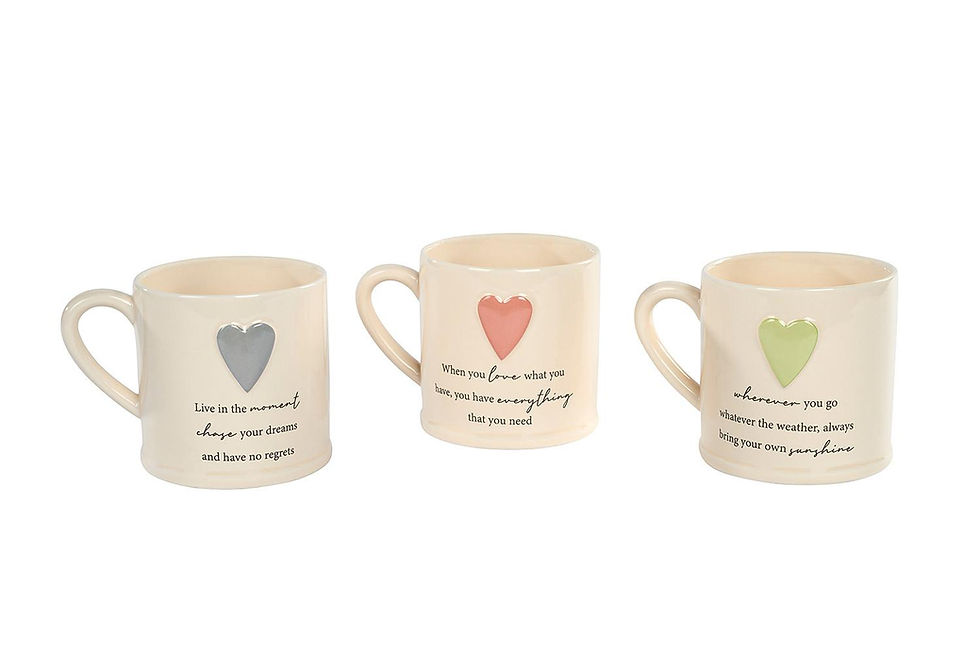 Positivity Heart Mug