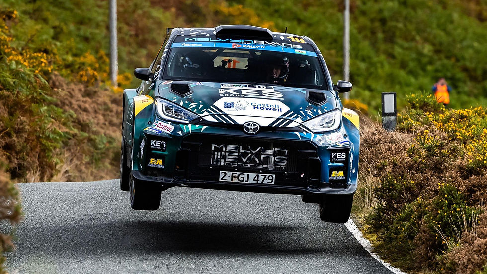 Meeke and O’Sullivan Dominate in Ceredigion