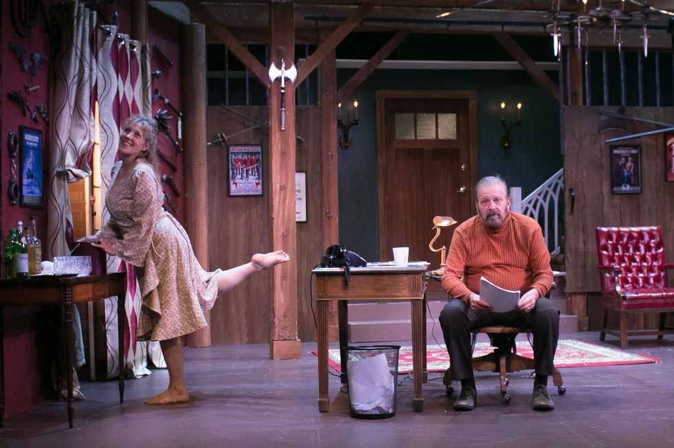 Deathtrap Act 1: Gus Kaikkonen & Lisa Bostnar