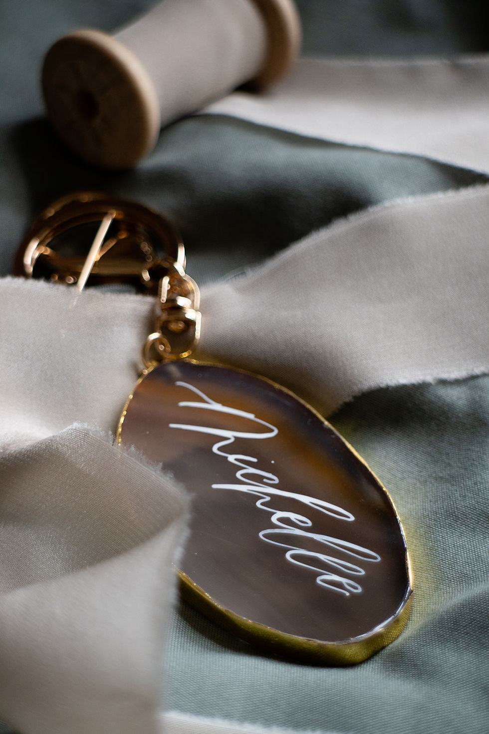 Thumbnail: Liz Agate Keychain