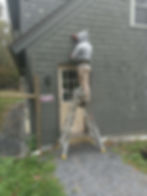 Portico before
