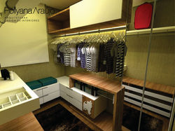 projeto de interior closet