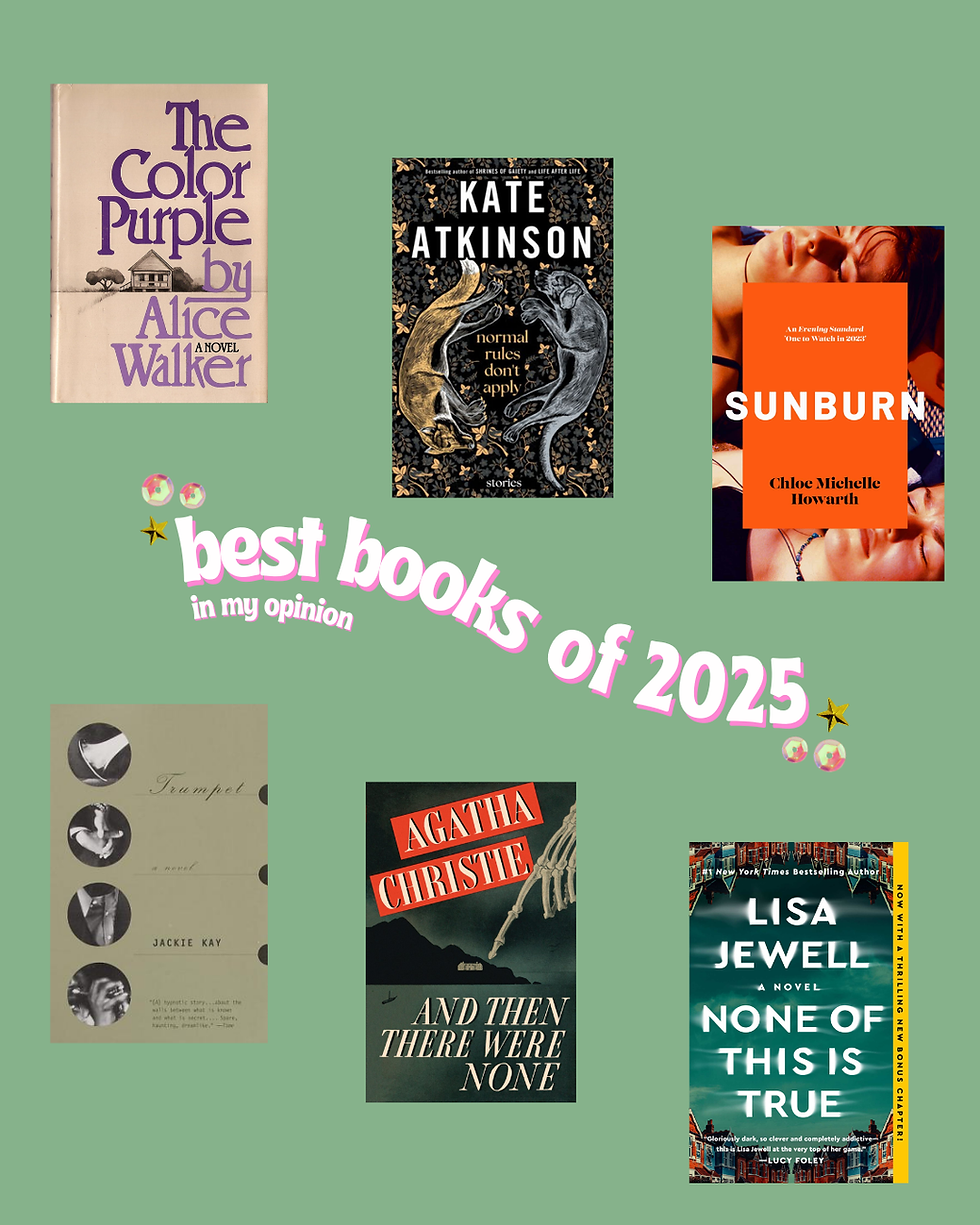 The best books of 2025 (in my opinion)