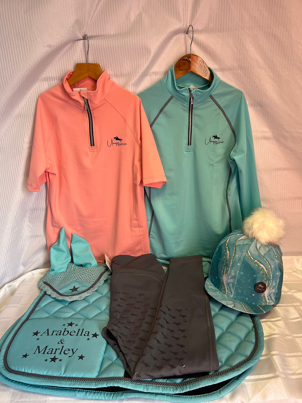 Thumbnail: Coral Riding Tights