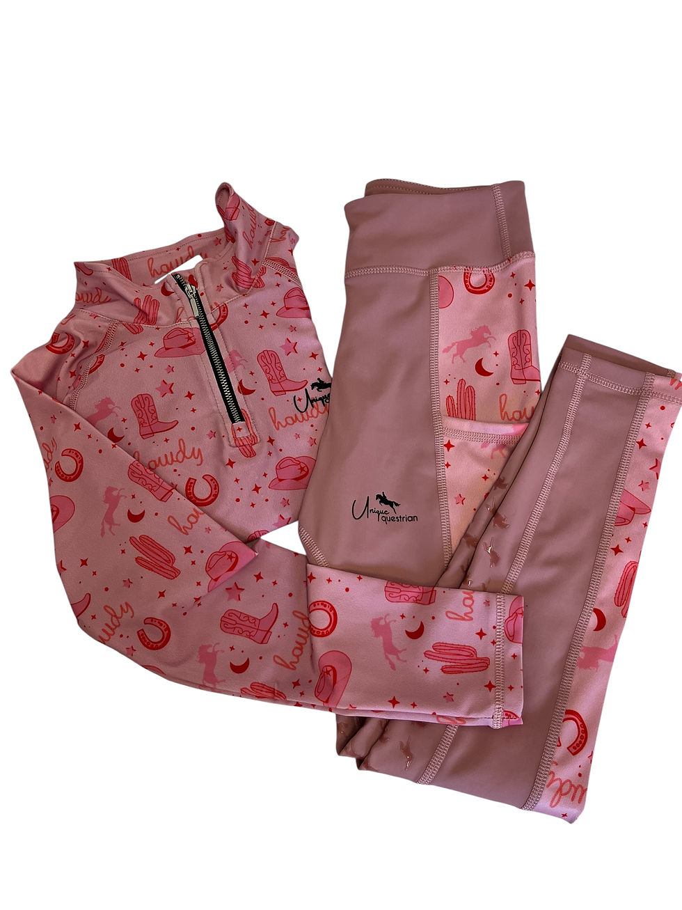 Thumbnail: Stunning Howdy Pink Cow Girl Design Full Matchy Matchy Set - Option 2