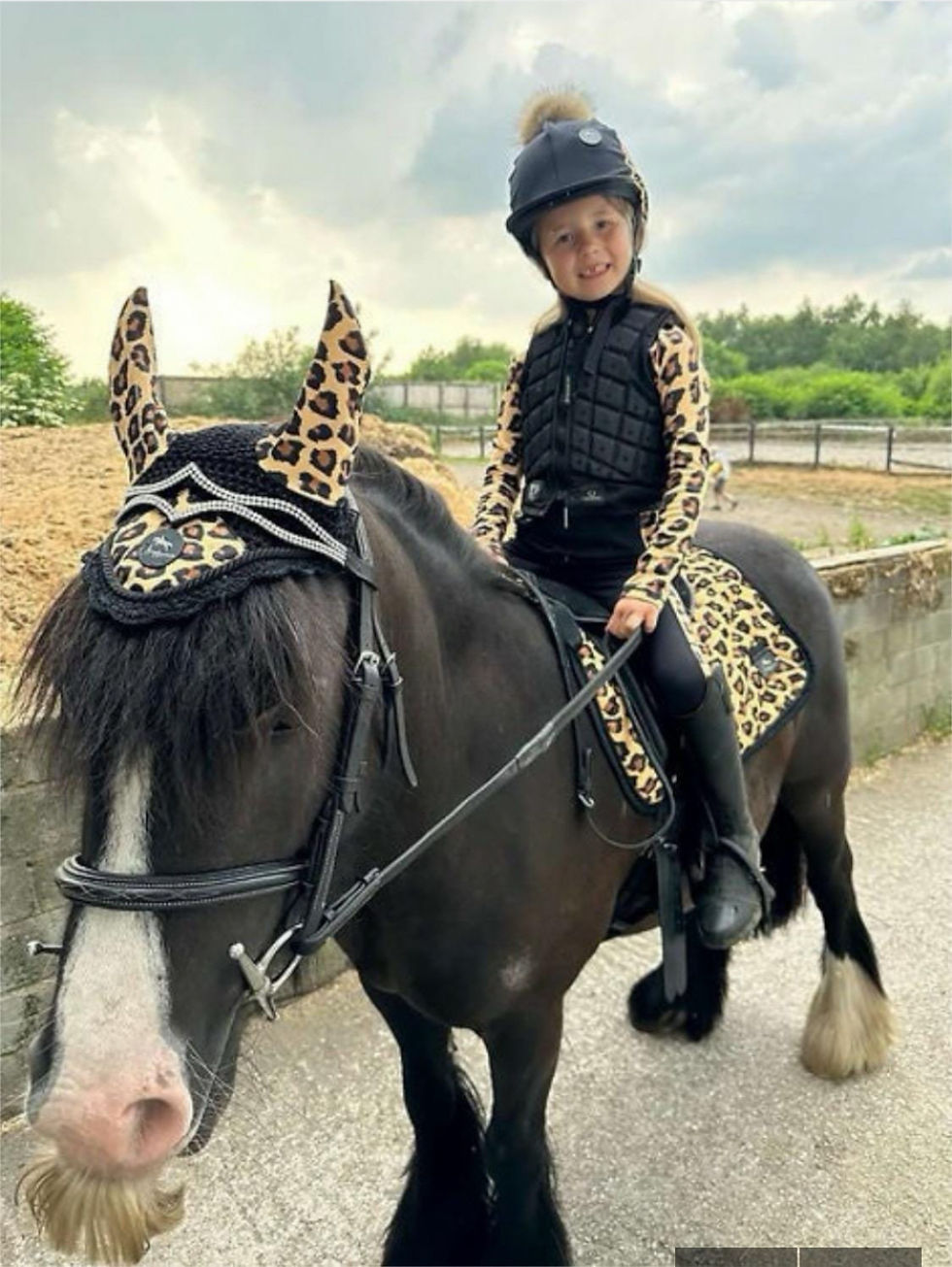 Thumbnail: Black Leopard Print Set - Option 3