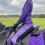Thumbnail: Purple Tie Dye Baselayer, Leggings, Pad & Ears -  Option 2