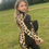 Thumbnail: Black Leopard Print Baselayer 