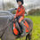 Thumbnail: Orange Tie Die Baselayer Long Sleeve
