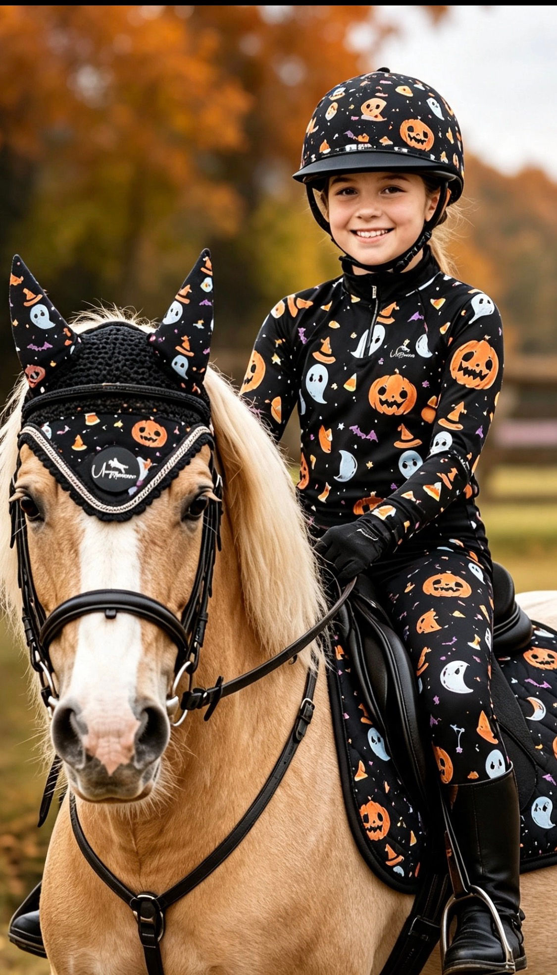 Kids & Adults Halloween Full Matchy 5-Piece Riding Set